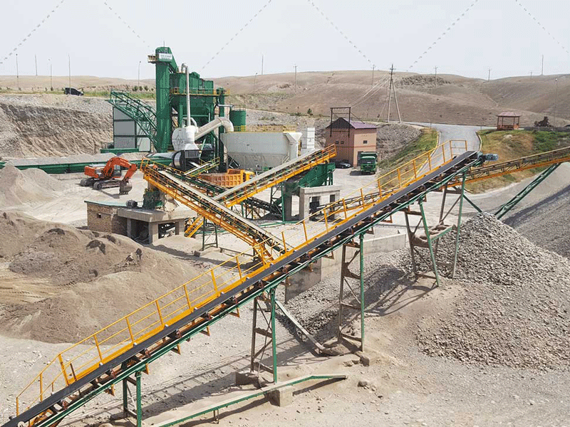 stationary quarry crusher plant