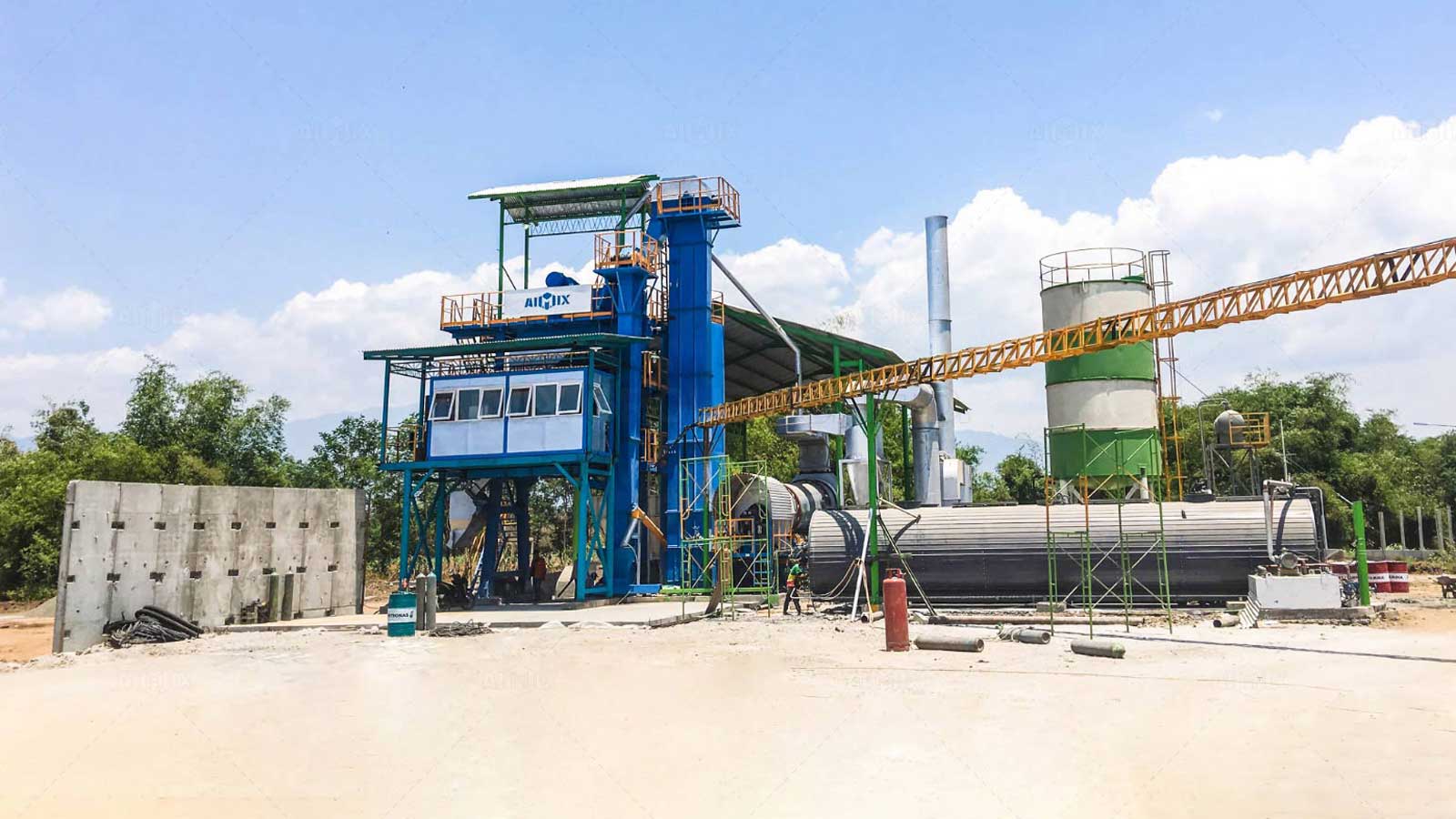 100tph asphalt batching plant for sale