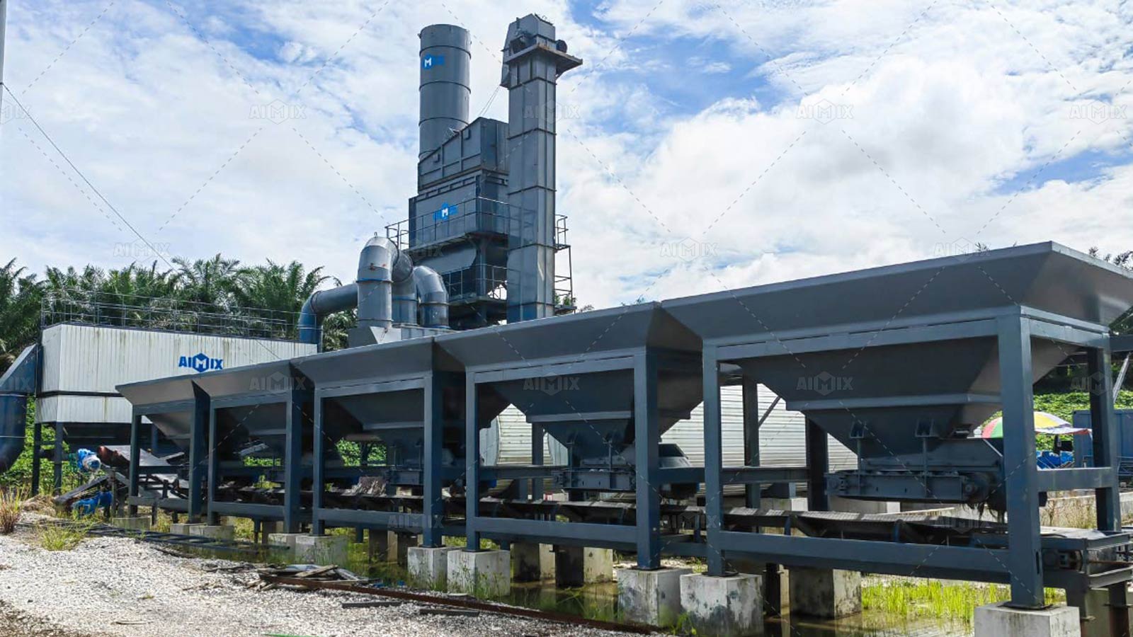 120 ton Stationary Asphalt Mixing Machine in Malaysia
