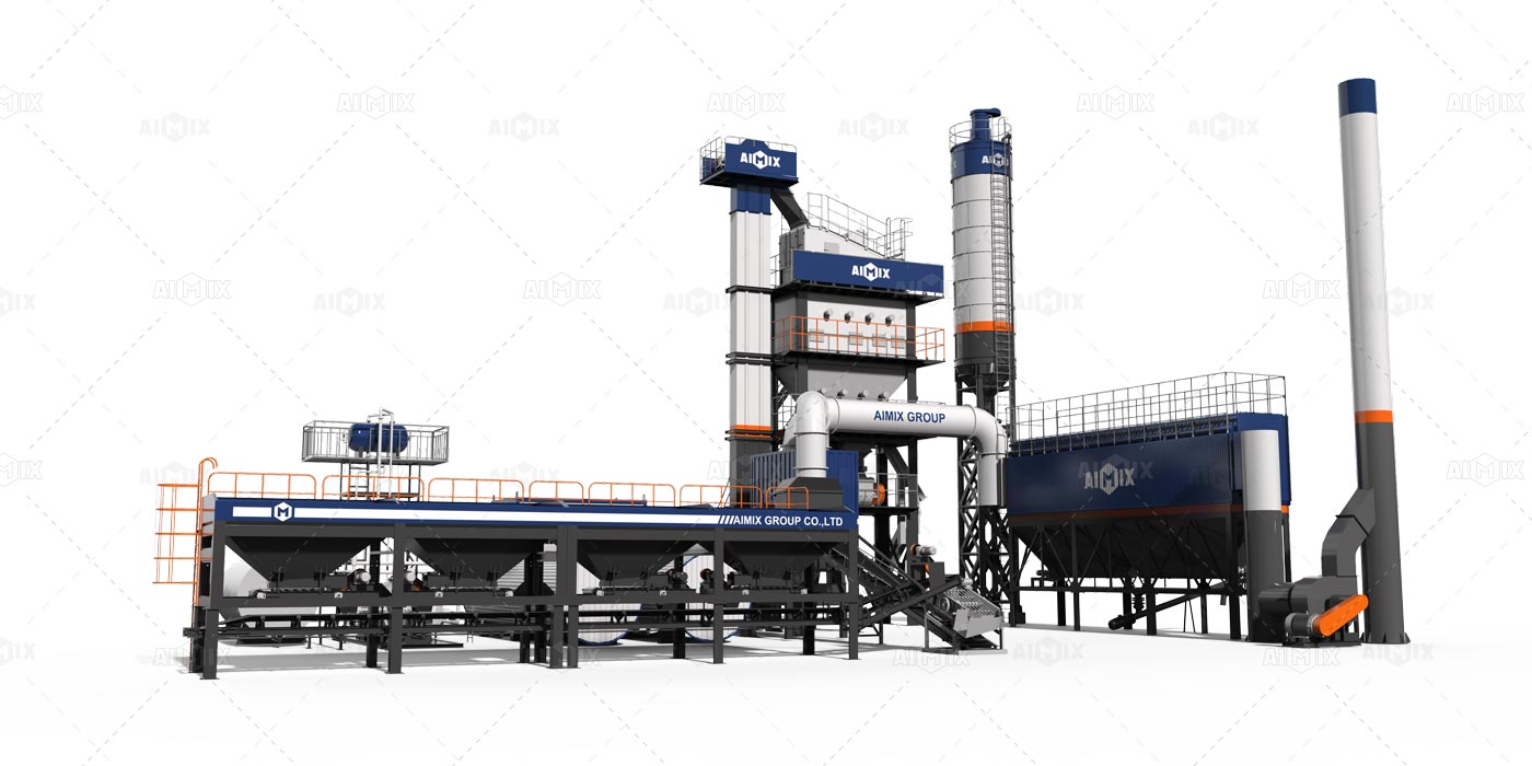 120 tph stationary asphalt plant for sale