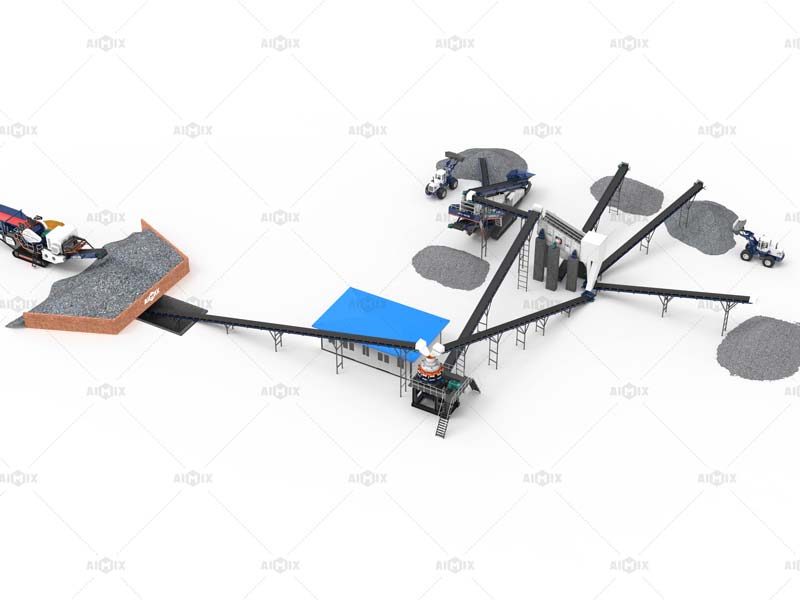 150tph solid stone crushing plant solution for Chilean Client