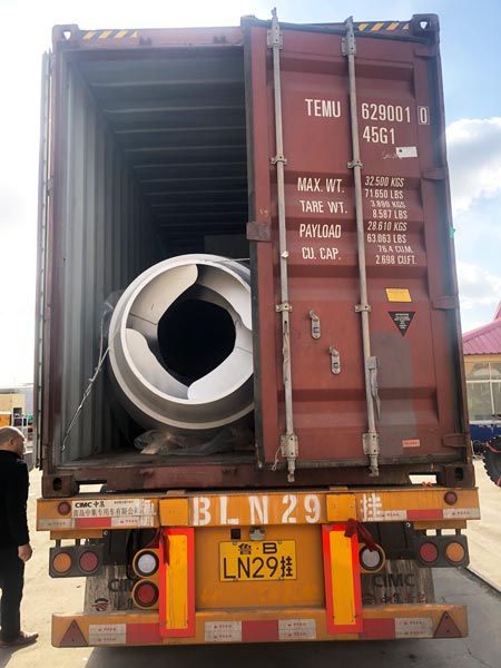 2.6 cub self-loading mixer to Australia