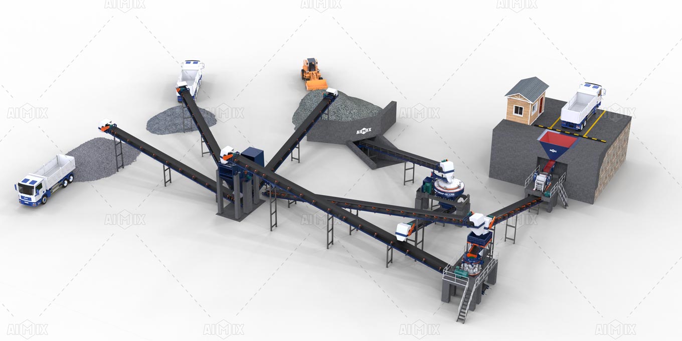 200TPH Sand Production Line In Saudi Arabia For Crushing Granite