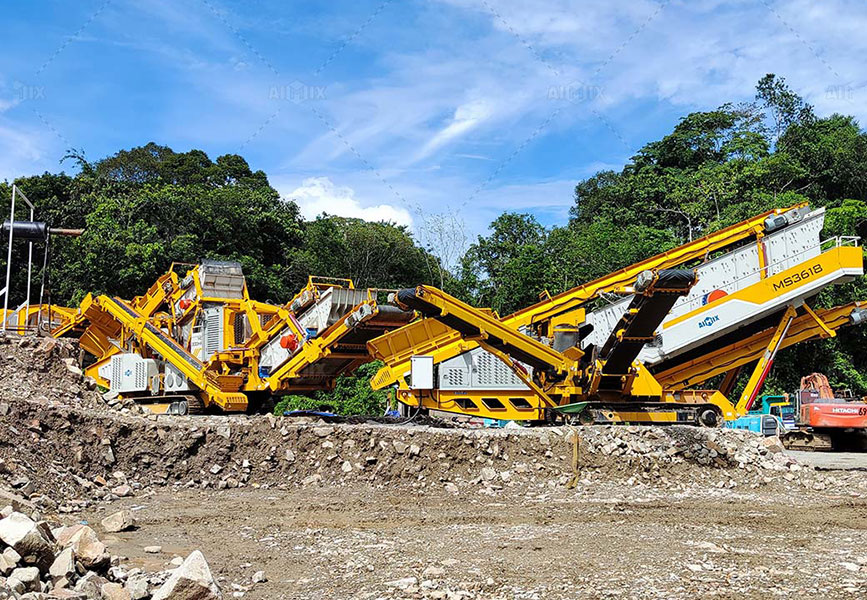 250tph basalt crushing plant for sand and gravel production