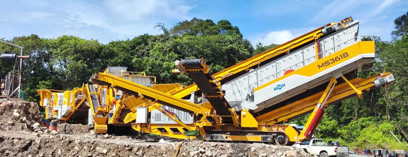 3 Mobile Crusher Plants in Malaysia