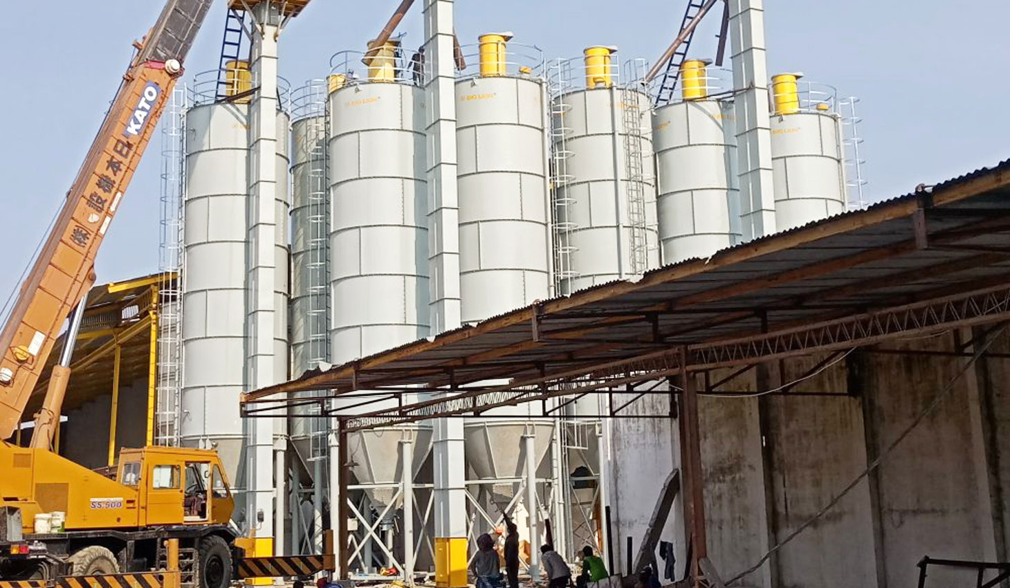 30 ton dry mortar plant Indonesia