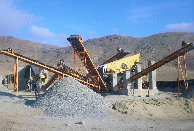 300-350 TPH Limestone Crushing Plant in Kazakhstan