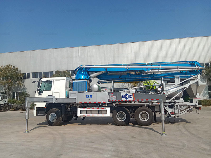 33m boom truck concrete in Aimix factory