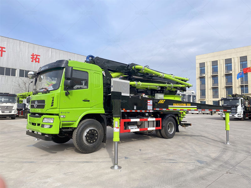 33m pan mixer truck chassis boom truck for sale
