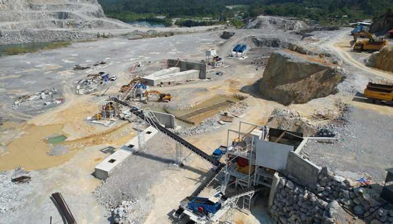 gravel crushing plant in Malaysia