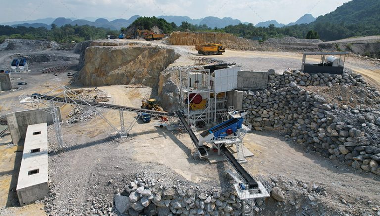 350ton stone crushing plant working in Malaysia