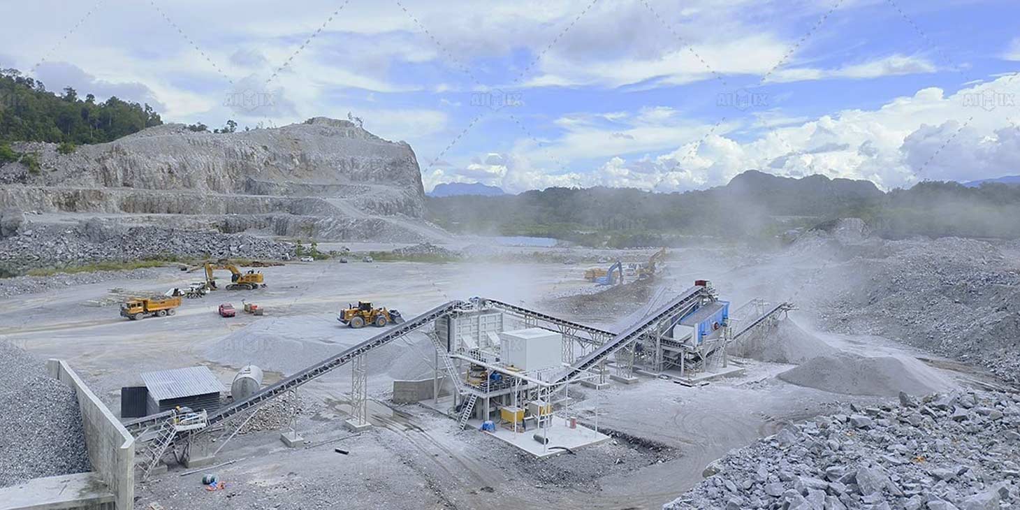350tph stone crusher for sand and gravel production