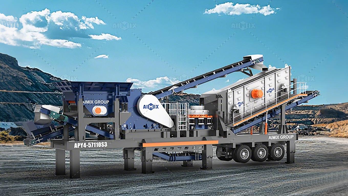 4 in 1 Mobile Crushing Plant