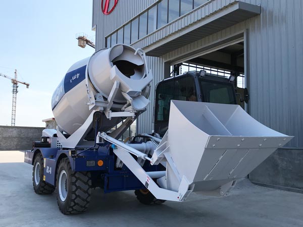 4m3 self loading concrete mixer Uzbekistan