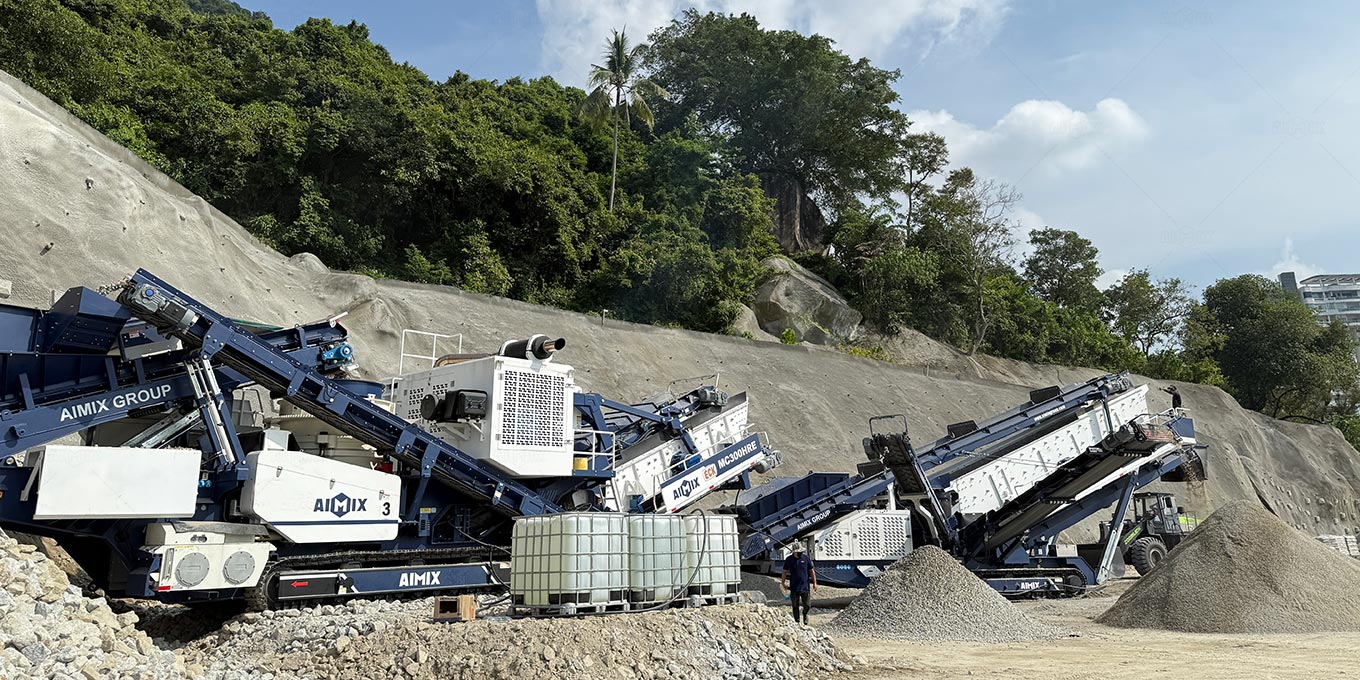 5 Units Crawler Crushers for Road Project in Malaysia