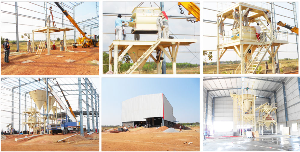 10t dry ready mix moratr plant