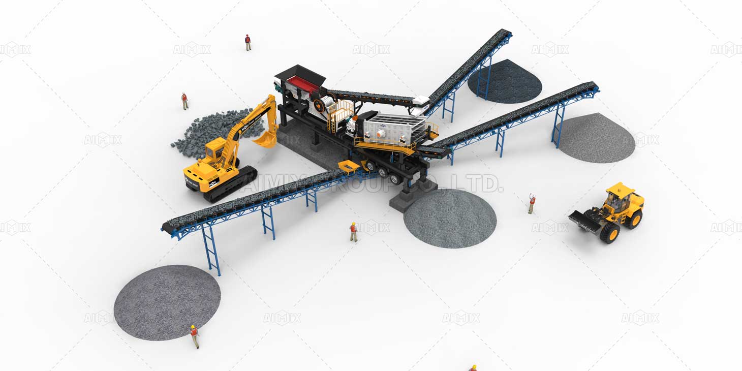 50 TPH Mobile Stone Crusher