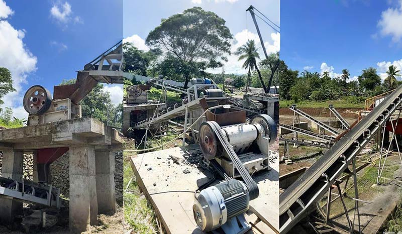 50 tph river stone jaw crusher plant