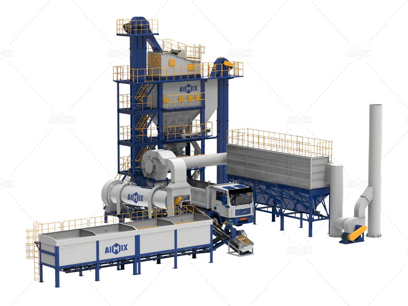 80 ton asphalt mixing plants