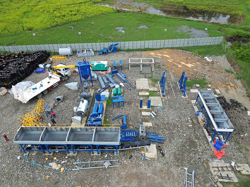 80tph asphalt mixing plant installation in the Philippines