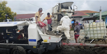 ABT40C Concrete Pump at the Philippines