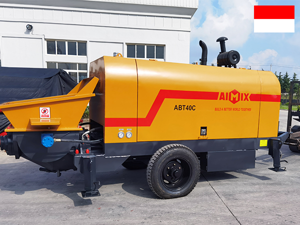 ABT40C concrete pump to Indonesia