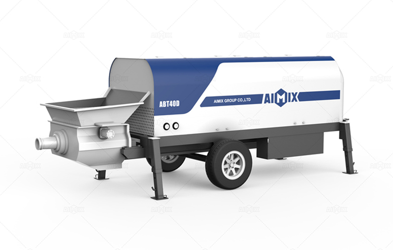 ABT40D Electric powered concrete trailer pump
