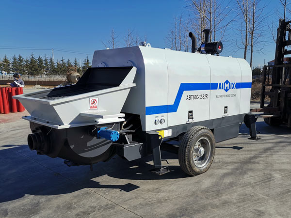 ABT60C diesel concrete trailer pump