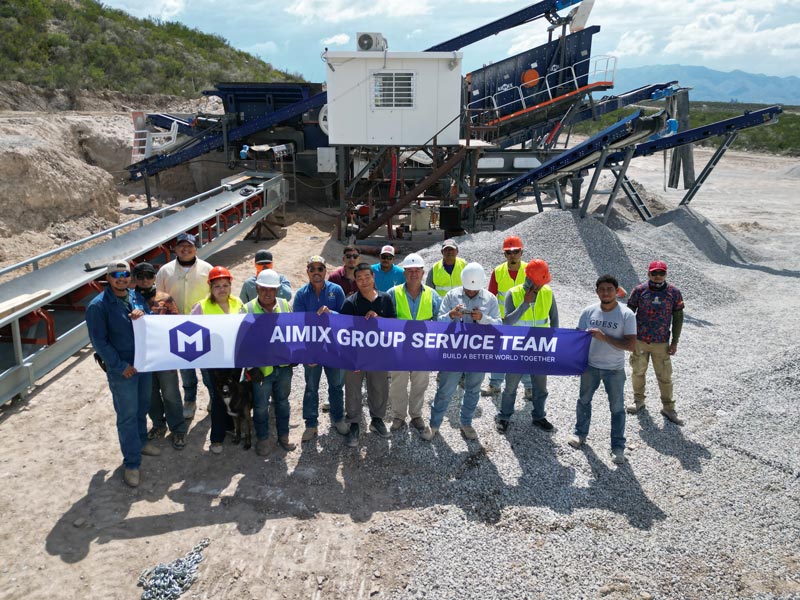 After-sales Service for APY4 Mobile Crusher Plants in Mexico
