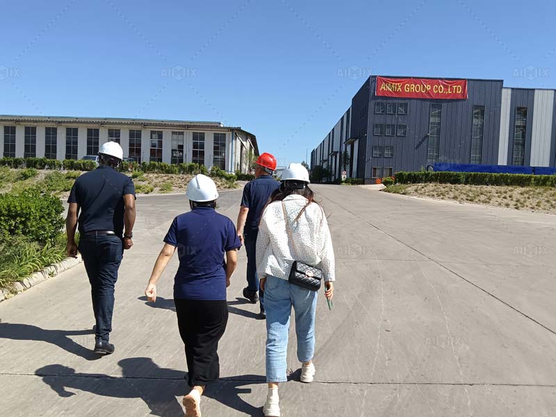 AIMIX asphalt plant manufacturing factory visit
