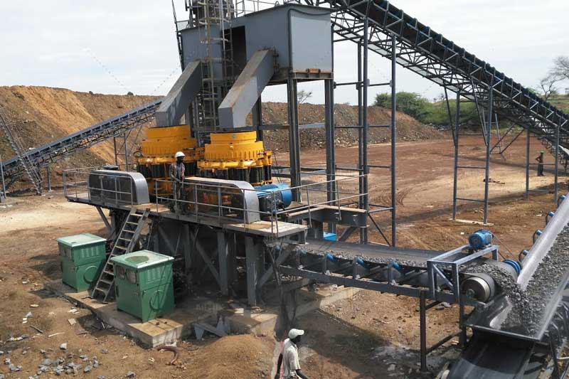 AIMIX Basalt crushing plants