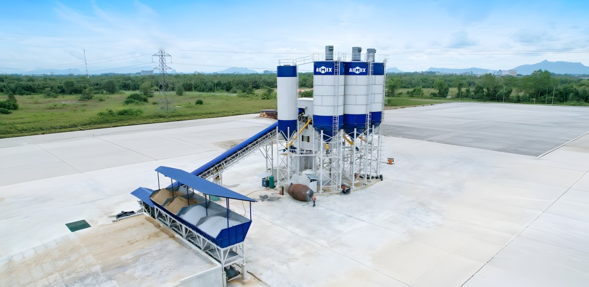 Aimix batching concrete plant