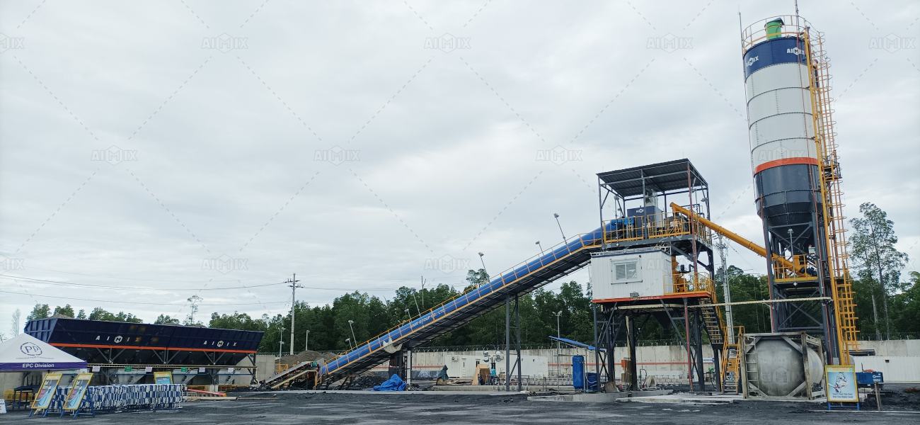 Aimix concrete batching plant price