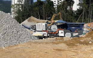 Aimix crushing plant equipment