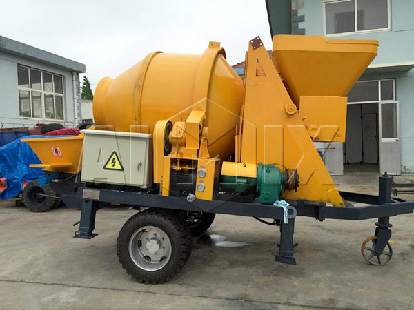concrete mixer pump