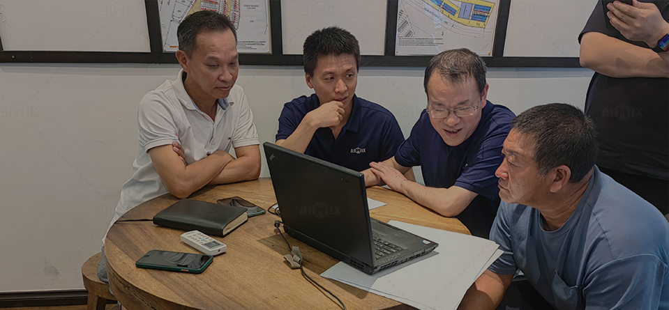 aimix provide asphalt mixing solution