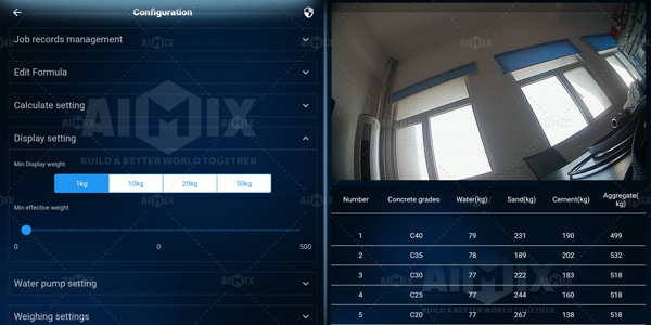 Aimix Self Loading Mixer Guided Weighing Calibration System