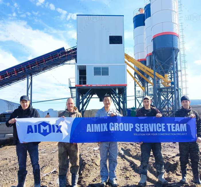 AIMIX stationary batch plant for sale