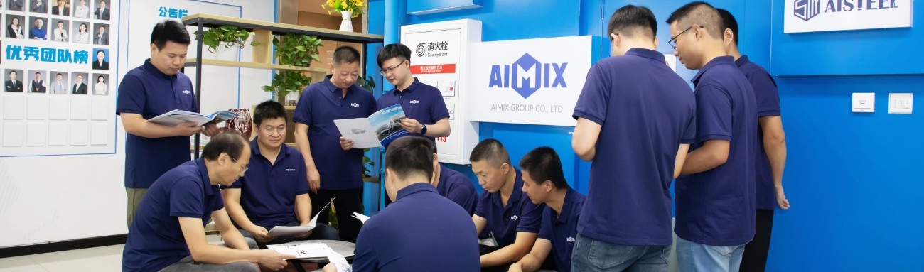 Aimix team for rmc plant support
