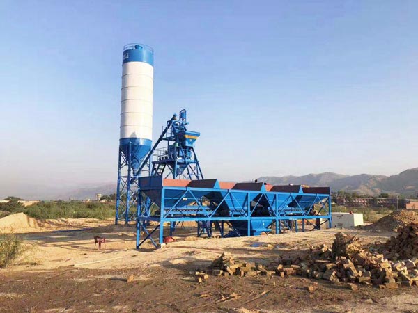 AJ-25 skip hoist concrete plant Pakistan