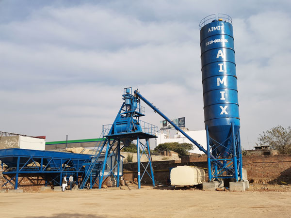 AJ-50 concrete mixing plant