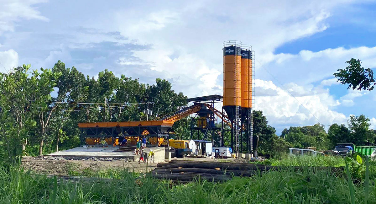 AJ-60 concrete plant in the Philippines