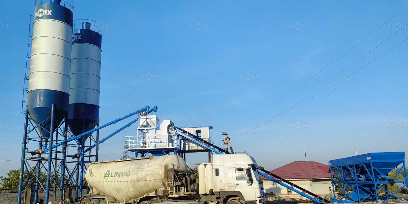 AJ-60 rmc plant for Uzbekistan