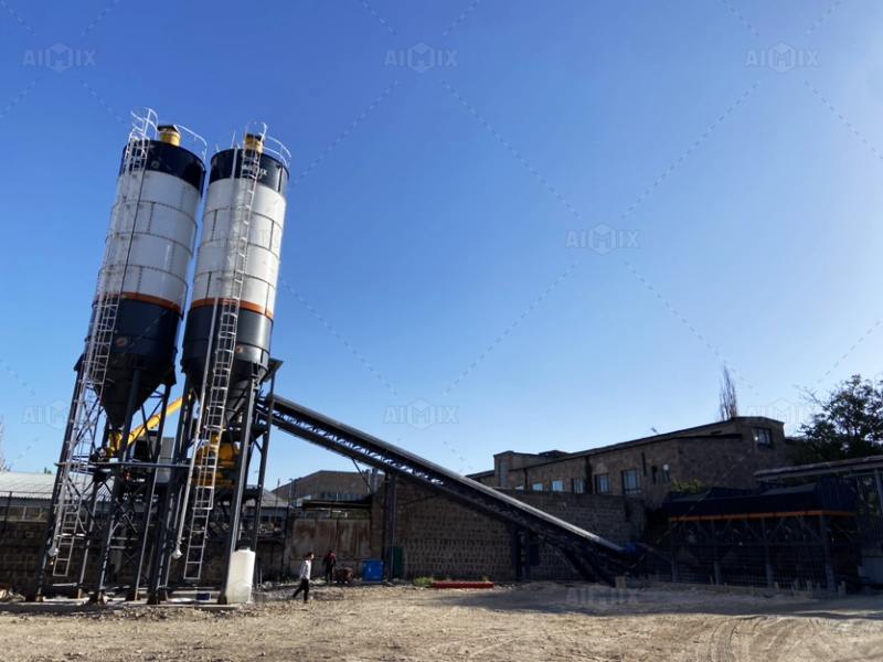 AJ-90 batching plant installation