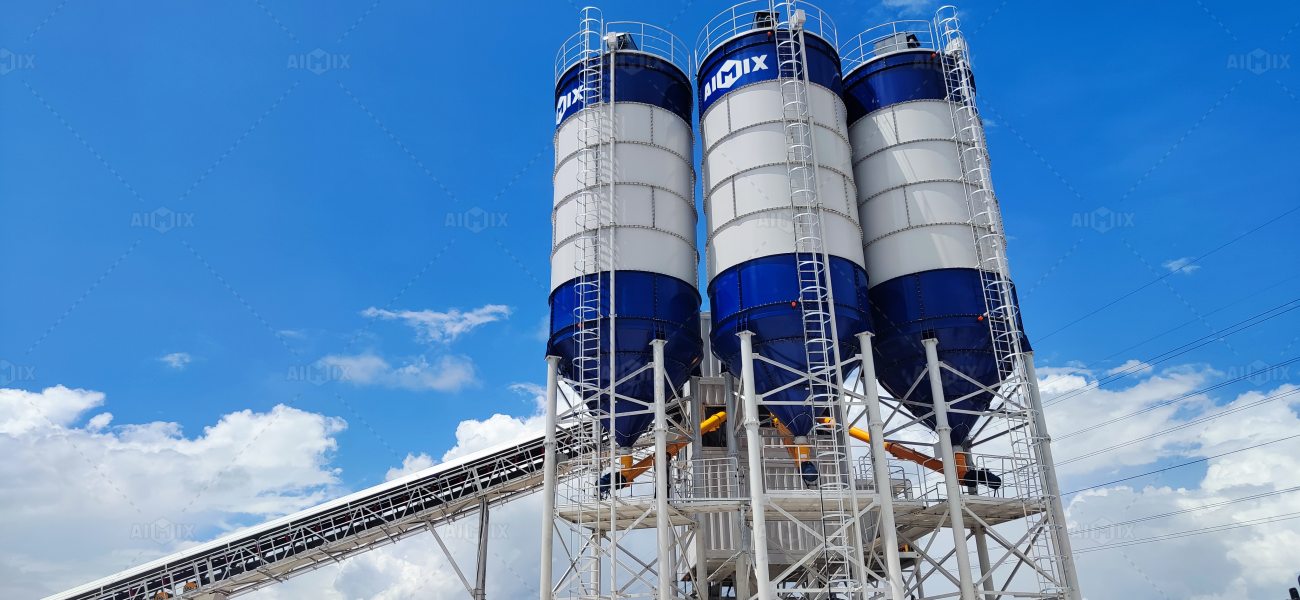 AJ180 batching plant installed in Malaysia