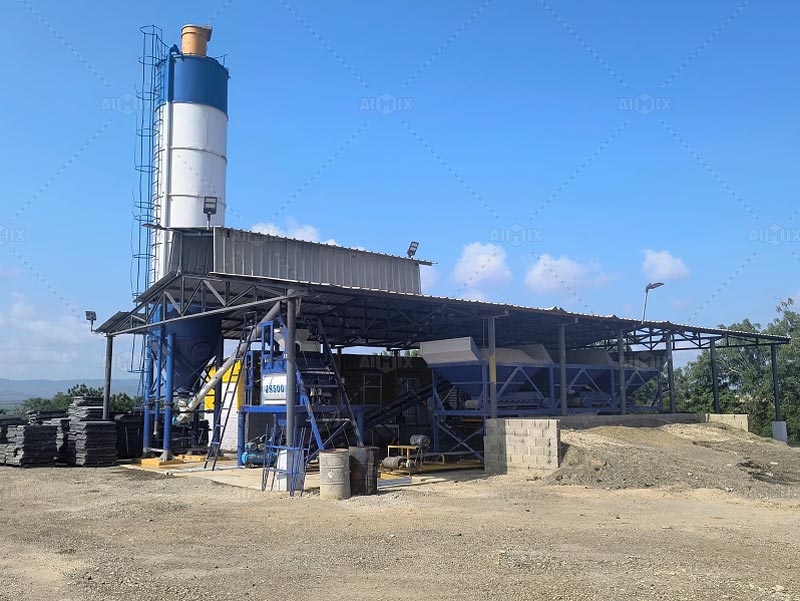 aj25 Batching Plant in Dominica