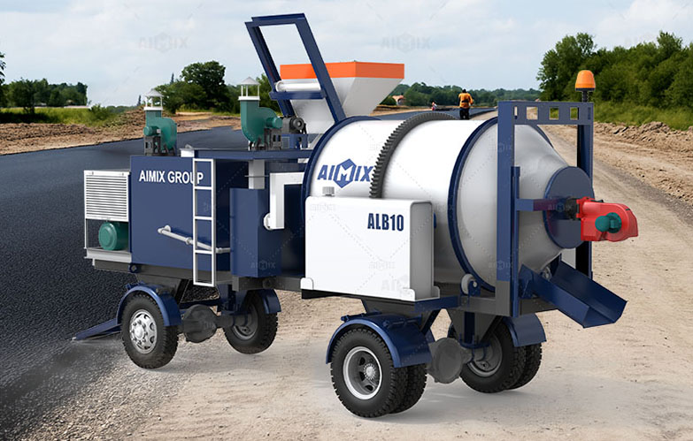 ALB Series small mobile asphalt mixer machine for sale