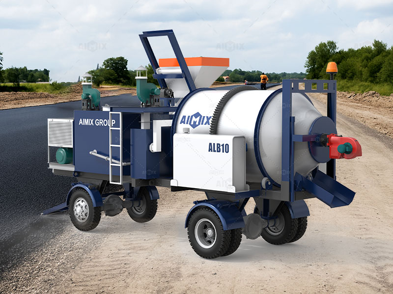 ALB Series small mobile asphalt mixer machine for sale provided by asphalt plant suppliers