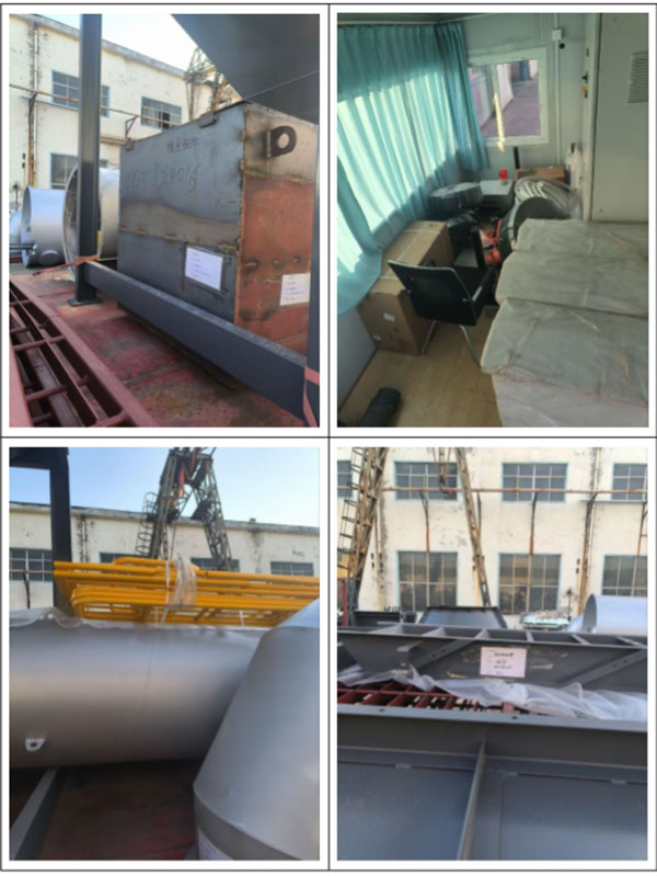 ALQ-100 asphalt plant delivery to Kyrgyzstan