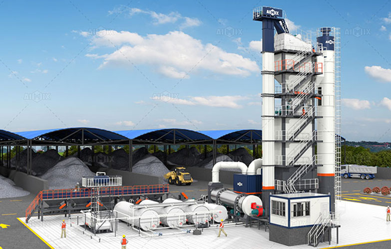 ALQ batch asphalt plant for sale